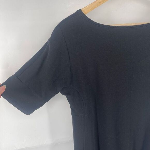 Eileen Fisher Women's Scoopneck Dress Short Sleeve Mini Casual fit and flare XS - Picture 2 of 9